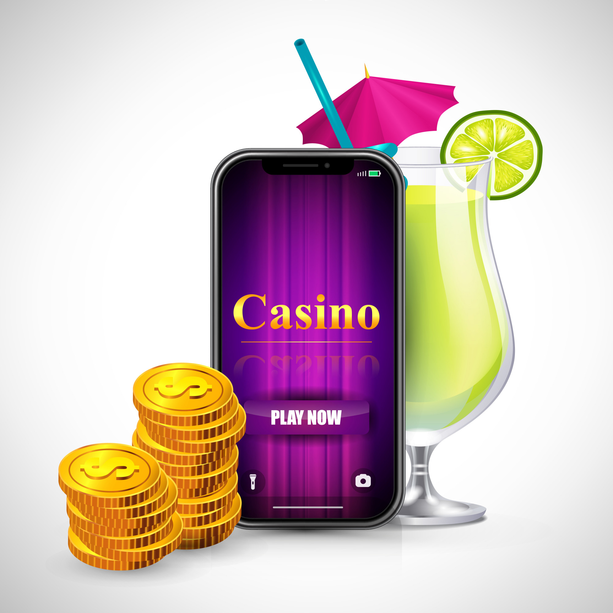 joueur mobile effectuant retrait Alexander Casino